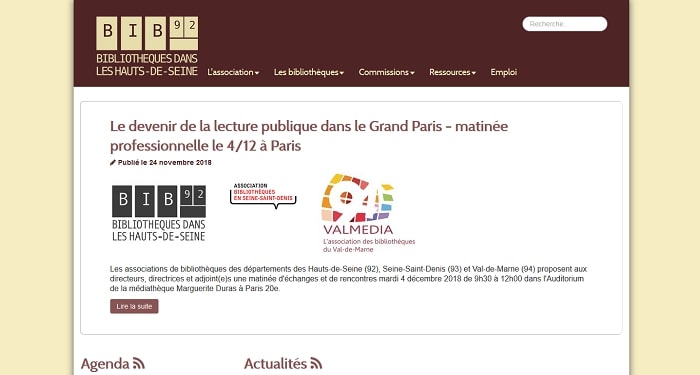 Screenshot site BiB92